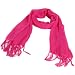 Sheer Thin Spring Long Scarf Wrap Shawl 74x24 Pink