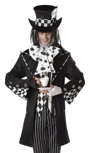 California Costumes Men's Dark Mad Hatter Costume 