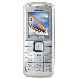 Nokia 6070 Prepay Mobile Phone On Orange