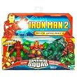 Iron Man 2 Super Hero Squad Armor Wars Action Figure 3Pack Iron Man Prototype, Crimson Dynamo & Titanium Man