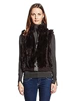 ARTURO Chaleco de Pelo Evelyne (Marrón)