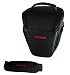 Camson Quality Compact Holster Camera Case for Nikon SLR D5100, D3200, D3100, D3000, D90, D7000, D800 and more (Black)