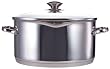 WearEver Cook & Strain 5-Quart Stainless Steel Covered Dutch Oven