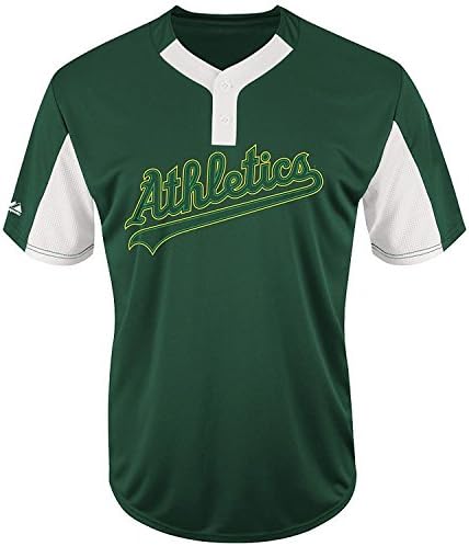 Adult 2XL Oakland Athletics NEW MLB Color Block Jersey