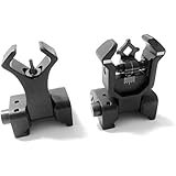 Ar Tactical Flip up Front and Rear Iron Sights Set for Picatinny Rails