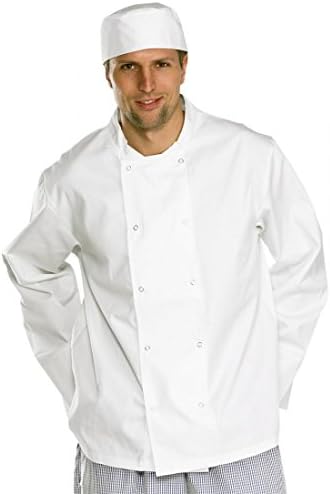 Beeswift Chefs Jacket Ls White Small