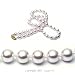 AAA Quality 16 Inch Round 6.5-7mm White Akoya SaltWater Cultured Pearl Necklace