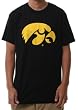 RETRO SPORT 'Iowa' Black Logo T
