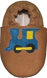 Tibet PLATEAU soft soled infant full grain leather baby shoes train