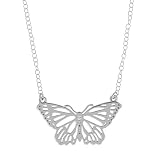 Boma Sterling Silver Butterfly Necklace