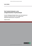 Die Technik-Debatte in der zeitgenössischen Psychoanalyse: Von der Selbstpsychologie Kohuts zum intersubjektiven Ansatz von Stolorow et al.: Ein Vergleich aus behandlungstechnischer Perspektive