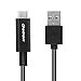 Type C Cable, Getron Hi-speed Reversible USB 3.1 Type C to Standard USB 2.0 Type A Male Cable (3.3ft) for USB Type-C Devices Including Apple New MacBook, ChromeBook Pixel, Nokia N1 Tablet etc -Black