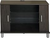 Ameriwood 1176057Y TV Stand, Black Castle