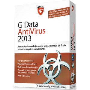 G Data antivirus 2013 (1 poste, 2 ans)