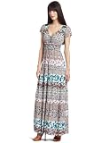 D.E.P.T. Women's Romance Structured Maxi Dress