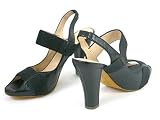 Modern Vintage -- Peg blk -- Women's Shoes,Sandals