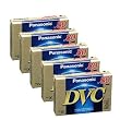 Panasonic AY-DVM80EJ MiniDV 80min/120min (LP) Data Tape Cartridge 5 Packs