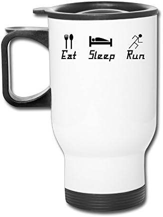 Rappy Eat Sleep Run Text Logo Tumblers Travel Mugs
