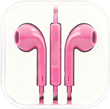 vNetech Premium Headphone w/ Remote Control &amp; Mic for iPhone 4, 4s, 5, 5s, 6, iPads, iPods Compatible (Pink)