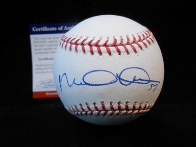 Mark Lowe Autographed Baseball - Angels Major League U21620 - PSA DNA Certified - Autographed BaseballsB00COPM7I2