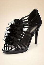 High Heel Ruffle Strappy Shoes