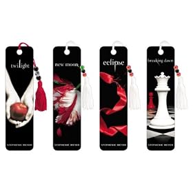 The Twilight Saga – Set of 4 – Book Cover Art Bookmarks