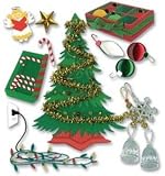 Boutique Themed Ornate Stickers: Tree Decoration