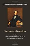Testamentary formalities