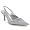 Ladies Diamante Cluster Slingback Sandals
