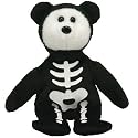 TY~BONESES THE HALLOWEEN SKELETON BEAR TY HALLOWEENIE BEANIE 5"