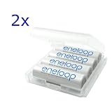 Produkt-Bild: Sanyo eneloop Akku Mignon/AA HR-3UTG 2000mAh 8er BonusPack (8 Akkus + 2 Akkuboxen)