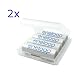 nouveau !!! Sanyo Eneloop - 8 Piles Eneloop HR-8UTGA Type AA (2000 mAh) - The new, improved eneloop avec 1500 charging cycles