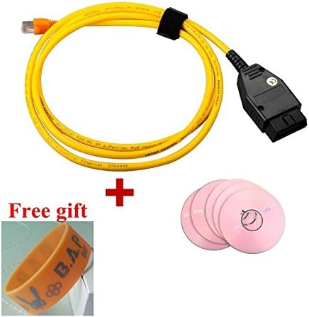 ECUDIAG BMW ENET (Ethernet to OBD) Interface Cable E-SYS ICOM Coding F-Series Best Quality