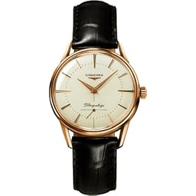 Click here to buy Longines Watches Longines Automatic Flagship Heritage 18k Solid Rose Gold Mens Watch .