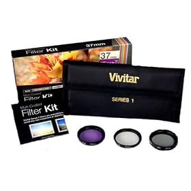 Vivitar 3 Pc Filter Kit 52MM Uv/cpl/fdl