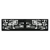 Produkt-Bild: Cartrend 70189 Kennzeichenhalter schwarz, 2 St&uuml;ck
