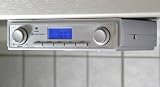 Produkt-Bild: Soundmaster UR 2008 K&uuml;chenunterbau-Uhrenradio (UKW-Tuner) silber