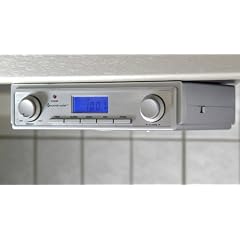 Soundmaster UR 2008 K�chenunterbau-Uhrenradio (UKW-Tuner) silber