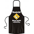 Kochsch�rze f�r M�nner = Vorsicht ... Mann kocht ... = K�chensch�rze - Baumwoll Sch�rze mit Motiv Latzsch�rze Grillsch�rze