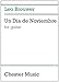 Un Dia de Noviembre: for Guitar