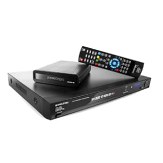 Peekton Mediascop 500 Lecteur Multimédia avec Enregistreur à disque dur 1 To Double Tuner TNT HD