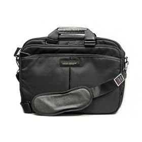 Classic Laptop Messenger Bag with Multi Pockets for HP Pavilion DV4-1120US 14.1-Inch Laptop