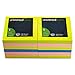 Fan-Folded Pop-Up Notes 3 x 3 4 Neon Colors 12 100-Sheet Pads/Pack