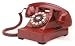 302 Desk Phone, 5.5Hx9W, RED