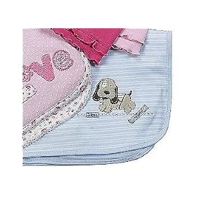 Carter's I Love My Puppy Blanket BLUE