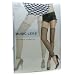 Music Legs Spandex Industrial Net Footless Thigh High - Black