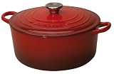 Le Creuset - Tradition - cocotte en fonte - ronde - cerise - 30cm - 21001300602461