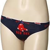 Boston Red Sox Ladies Navy Blue Maverick Thong Underwear