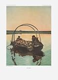 Ave Maria Art Poster Print by Giovanni Segantini, 9x12