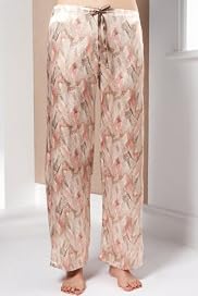 Autograph Weekend Satin Abstract Print Pyjama Bottoms [T37-4775-S]